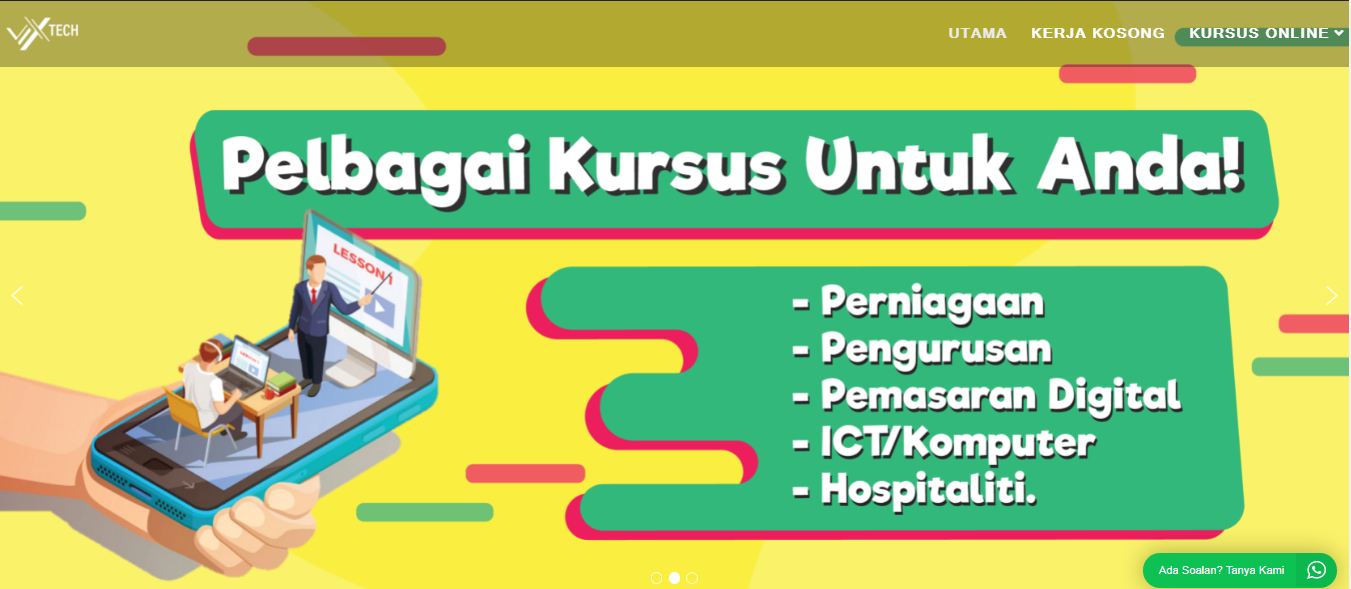 kursus percuma online